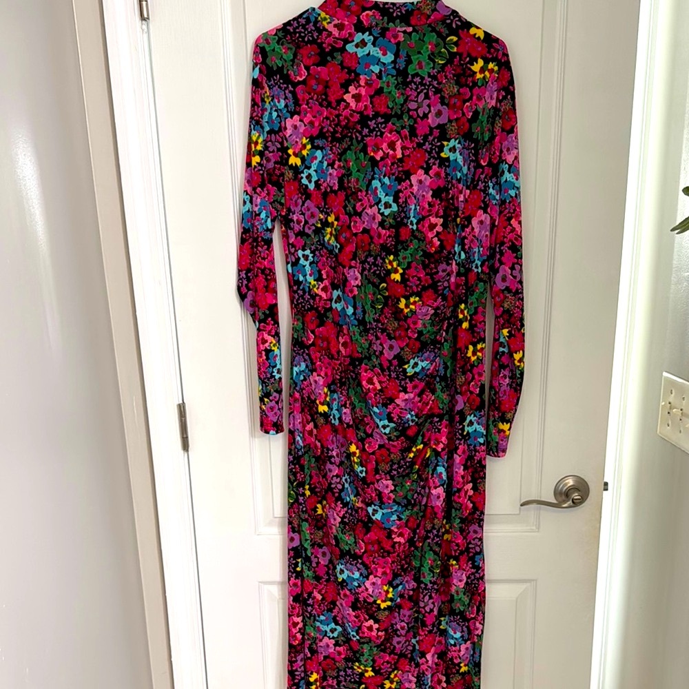 Floral 51 inches Future Collection Bodycon Dress - Picture 7 of 7